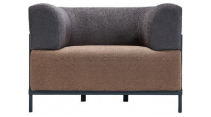 reval kumaş döşeme tasarım ayaklı tekli kanepe