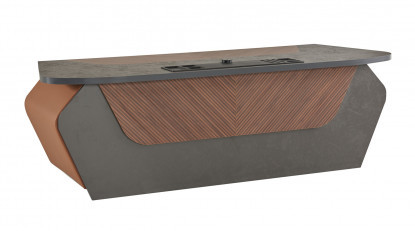 rhone oval tasarım yönetici masası