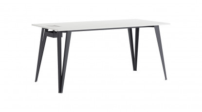 sable dört metal ayaklı personel masası 140cm