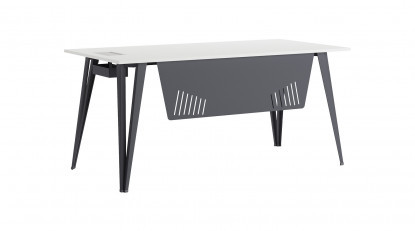 sable dört metal ayaklı personel masası 140x70cm