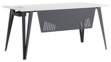 sable dört metal ayaklı personel masası 140x70cm