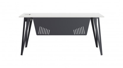 sable dört metal ayaklı personel masası 160cm