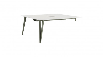 sable iklili çalışma masası 2 ayak 120cm
