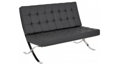 salmora krom ayaklı üçlü bekleme koltuğu