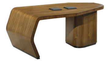 scraper ahşap modern makam sehpası