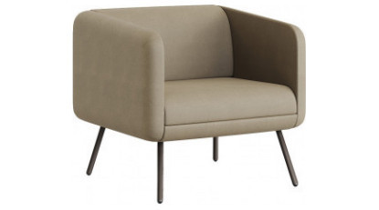 seira metal ayaklı tekli ofis kanepesi 60cm
