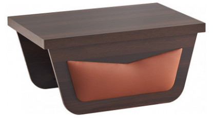 selora deri detaylı ofis sehpası