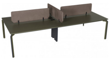 setarywork şık dörtlü çalışma grubu 240cm