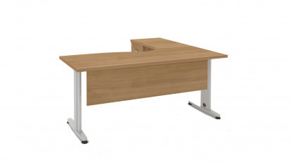 smıth etajerli personel masası 180cm