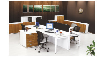 sontag dörtlü workstation çoklu çalışma masası