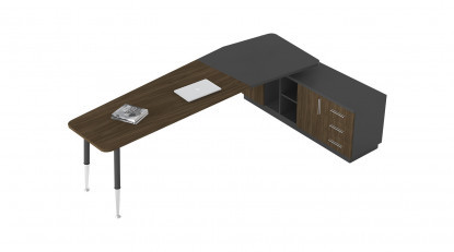 touch etajerli yönetici masası 245cm