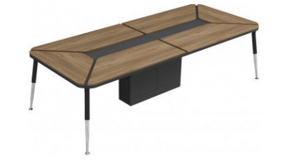 toucher ahşap modern toplantı masası