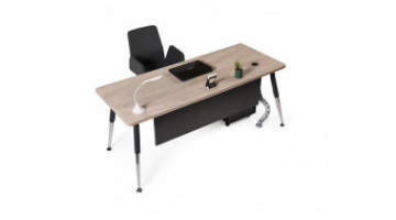 toucher metal ayaklı çalışma masası 140cm