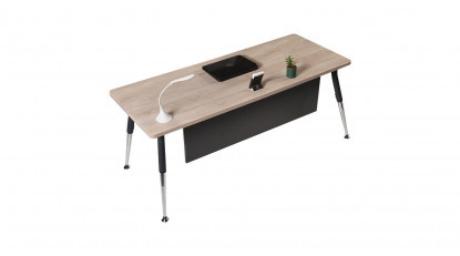 toucher metal ayaklı çalışma masası 160cm