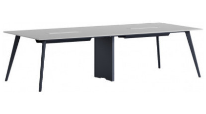 vega metal ayaklı dikdörtgen toplantı masası 320cm