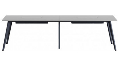 vega metal ayaklı dikdörtgen toplantı masası 320cm