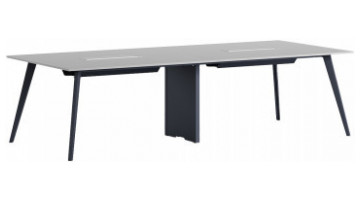vega metal ayaklı dikdörtgen toplantı masası 320cm