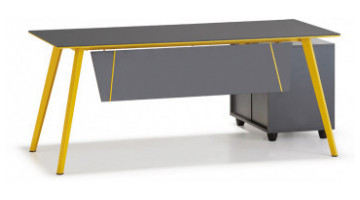 vega renkli personel masası 180cm