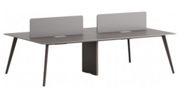 vegawork dörtlü çalışma masası 280cm
