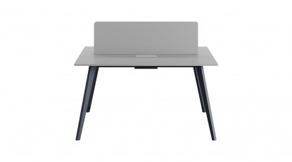 vegawork metal dört ayaklı ikili workstation 120cm