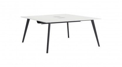 vegawork metal dört ayaklı ikili workstation 180cm
