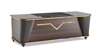 viveda metal detaylı yönetici masası