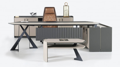 wange çapraz metal ayaklı makam takımı