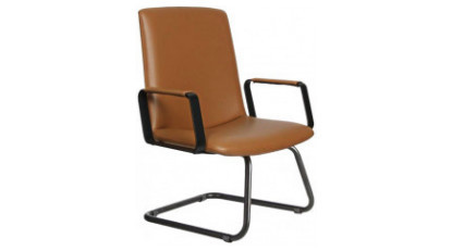 windle siyah boyalı kol metal u ayak misafir koltuğu