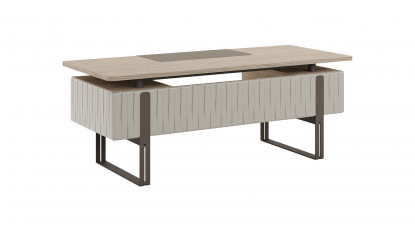wolas metal ayaklı yönetici masası 200cm