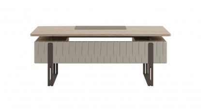 wolas metal ayaklı yönetici masası 220cm